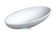 Раковина для ванної Miraggio Nice 600 накладна білий глянсовий 0000222