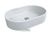 Раковина для ванной Miraggio Sorrento 550 накладная  белый глянцевый 0000244