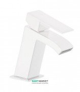 Смеситель для раковины Tres Cuadro colors однорычажный белый матовый 00620101BM