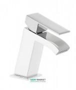 Змішувач для раковини Tres Cuadro colors одноважільний білий/хром 00620101BL