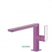 Смеситель для раковины Tres Loft colors однорычажный фиолетовый/хром 20020501VI