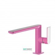Смеситель для раковины Tres Loft colors однорычажный фуксия/хром 20020501FU