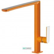 Змішувач для раковини Tres Loft colors одноважільний помаранчевий/хром 20020503NA