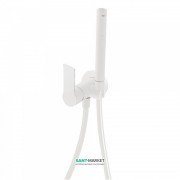 Гигиенический душ со смесителем Tres Loft colors белый матовый 20522301BM