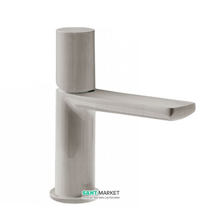 Кран для раковины Tres Loft colors на одну воду сталь 20050301AC