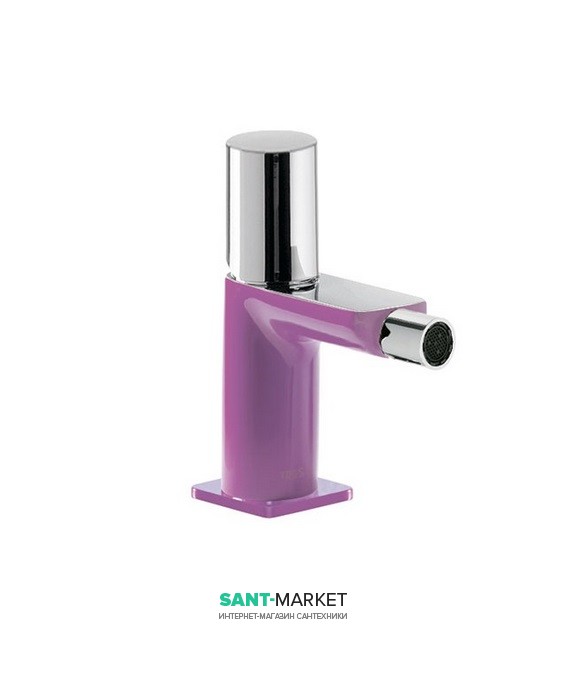 Смеситель для биде Tres Loft colors фиолетовый/хром 20012002VI