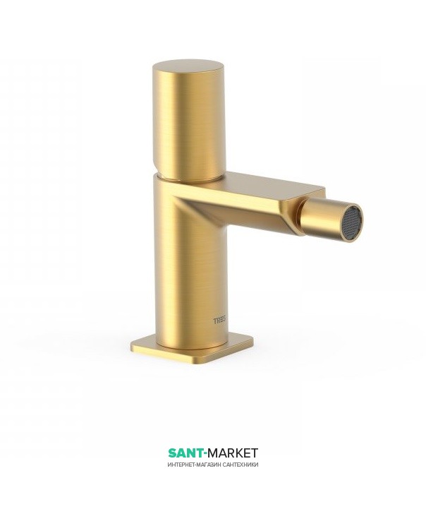 Смеситель для биде Tres Loft colors матовое золото 20012002OM