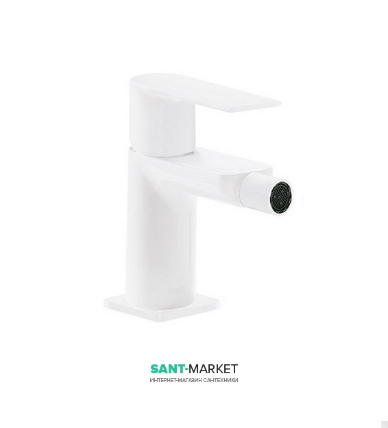 Смеситель для биде Tres Loft colors однорычажный белый матовый 20012001BM