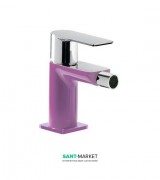 Змішувач для біде Tres Loft colors одноважільний фіолетовий/хром 20012001VI