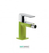 Змішувач для біде Tres Loft colors одноважільний зелений/хром 20012001VE