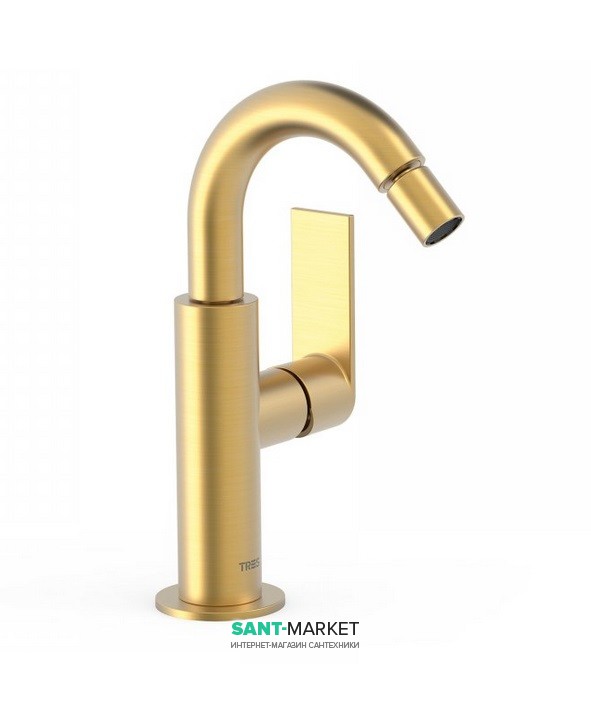 Змішувач для біде Tres Loft colors одноважільний матове золото 20022401OM