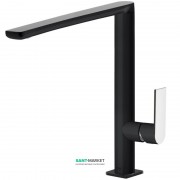 Смеситель для раковины Tres Loft colors однорычажный черный/хром 20020503NE