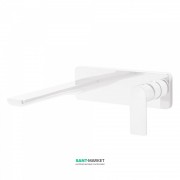 Смеситель для раковины Tres Loft colors настенный белый матовый 20020002BM