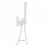 Гигиенический душ со смесителем Tres Loft colors белый матовый 20522301BM