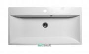 Раковина для ванної Miraggio Varna 600 врізна з отвором під змішувач білий глянсовий 0000254
