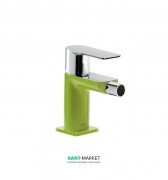 Смеситель для биде Tres Loft colors однорычажный зеленый/хром 20012001VE