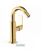 Смеситель для биде Tres Loft colors однорычажный золото 20022401OR