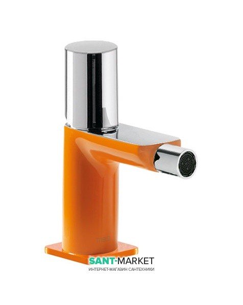 Змішувач для біде Tres Loft colors помаранчевий/хром 20012002NA
