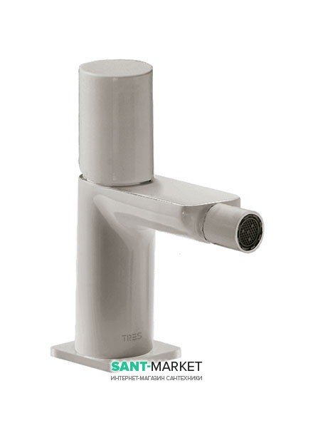 Смеситель для биде Tres Loft colors сталь 20012002AC