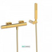 Смеситель для душа Tres Loft colors с ручным душем золото 20016701OR