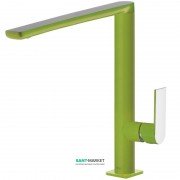 Змішувач для раковини Tres Loft colors одноважільний зелений/хром 20020503VE