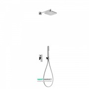 Душевая система скрытого монтажа Tres Loft colors черный/хром 20018002NE