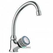 Кран для кухни Tres Ese-23 одновентильный вертикальный хром 123306