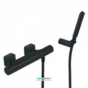 Термостат для душу Tres Loft colors з ручним душем чорний матовий 20016409NM