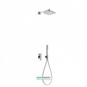 Душова система прихованого монтажу Tres Loft colors чорний/хром 20018002NE