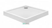 Душовий піддон квадратний PoolSpa Milano Modern 90х90 см Square з ніжками та сифоном акрил білий PBKM210BNC00000