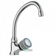 Кран для кухни Tres Ese-23 одновентильный вертикальный хром 123306