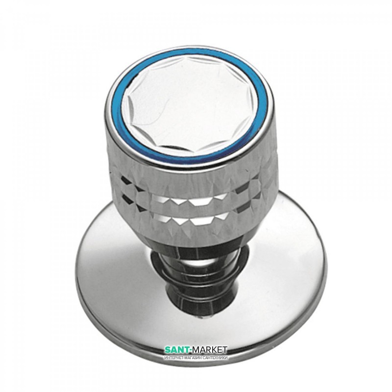 Запорный вентиль Tres Ese-23 встроенный Ø 22 мм холодная вода хром 123513F