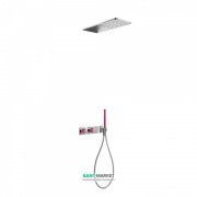 Душевая система скрытого монтажа Tres Block System colors термостатическая фиолетовый/хром 20735202VI