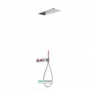 Душевая система скрытого монтажа Tres Block System colors термостатическая фуксия/хром 20735202FU