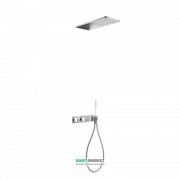 Душова система прихованого монтажу Tres Block System colors термостатична білий/хром 20735202BL