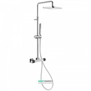 Душевая стойка Tres Loft colors с термостатом черный/хром 20019501NE