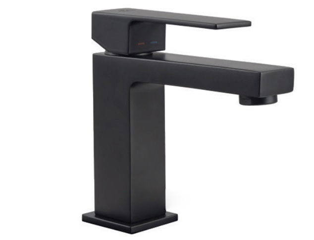 Змішувач для раковини Paffoni Elle одноважільний чорний матовий EL 071 NO