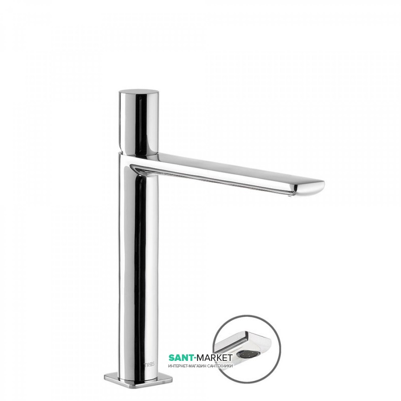 Смеситель для раковины Tres Loft-Tres однорычажный хром 20020304