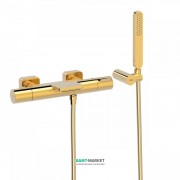 Термостат для ванной Tres Loft colors с ручным душем золото 20017409OR