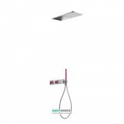 Душевая система скрытого монтажа Tres Block System colors термостатическая фиолетовый/хром 20735202VI