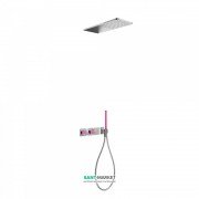 Душова система прихованого монтажу Tres Block System colors термостатична фуксія/хром 20735202FU