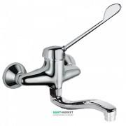 Змішувач для раковини Tres Monotres настінний з медичним важелем хром 17231811