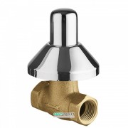 Запорный вентиль Tres Ese-23 скрытый регулирующий 3/4'' хром 133517