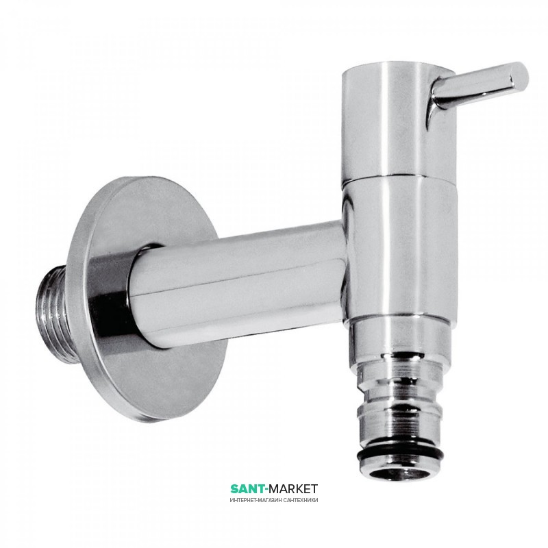 Запірний вентиль для саду Tres Especial для шланга хром 03450102