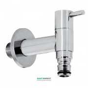 Запорный вентиль для сада Tres Especial для шланга хром 03450102