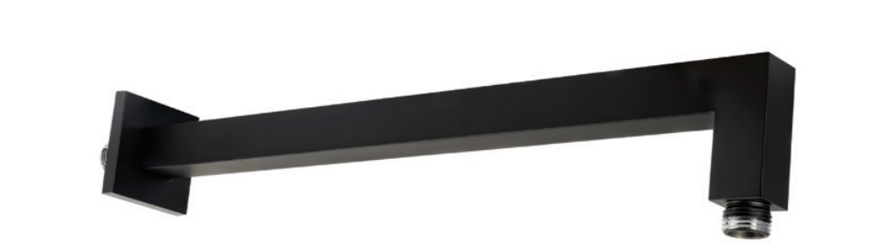 Тримач верхнього душу Paffoni Elle 40 см чорний матовий ZSOF 063 NO