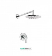 Душова система прихованого монтажу Tres K-tres з одноважільним змішувачем хром 169377