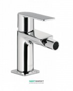 Смеситель для биде Tres Loft-Tres однорычажный с донным клапаном хром 20012001D