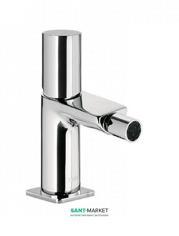 Смеситель для биде Tres Loft-Tres с донным клапаном хром 20012002D