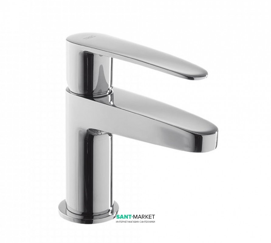 Змішувач для раковини Tres Flat-tres одноважільний з донним клапаном хром 20410301D